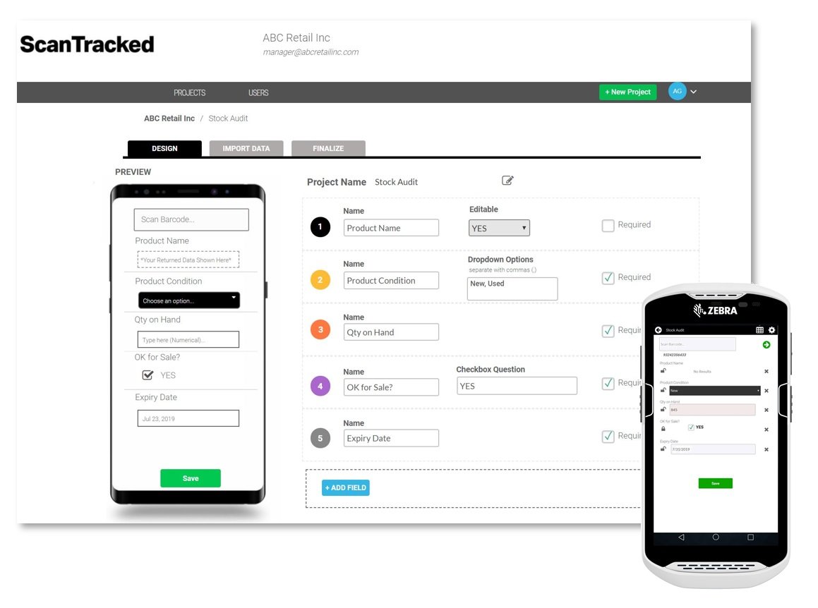 scantracked screenshot 2 audit mob and web