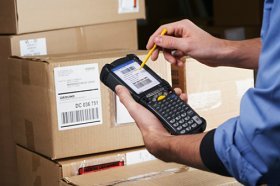 Bar code label printing