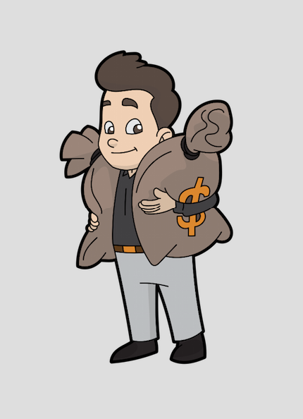 money bags guy w border space