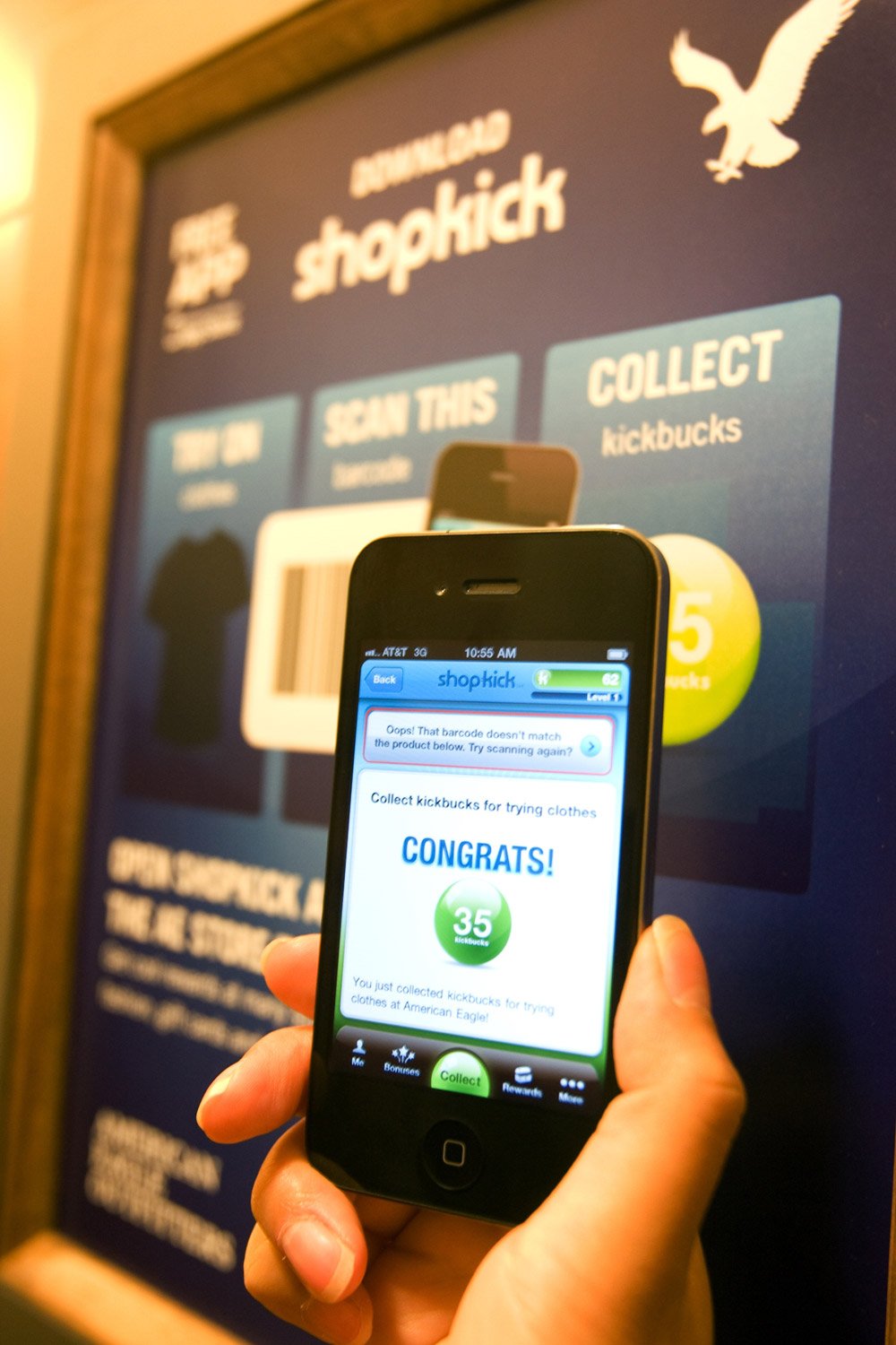 Shopkick mobile bar code app Shopkick mobile bar code app