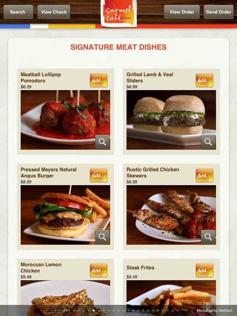 Carmel Cafe iPad POS