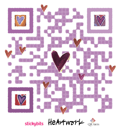 heart qr code