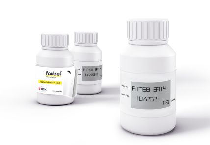 medical labels e ink