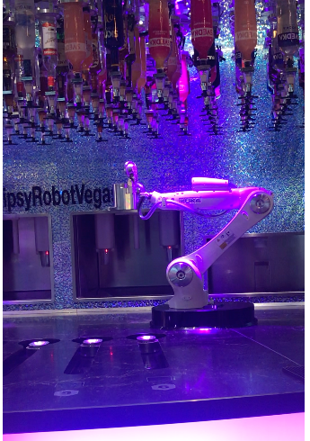 tipsy robotic bartender las vegas